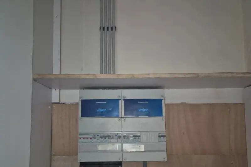 Nieuwe groepenverdelers in een meterkast